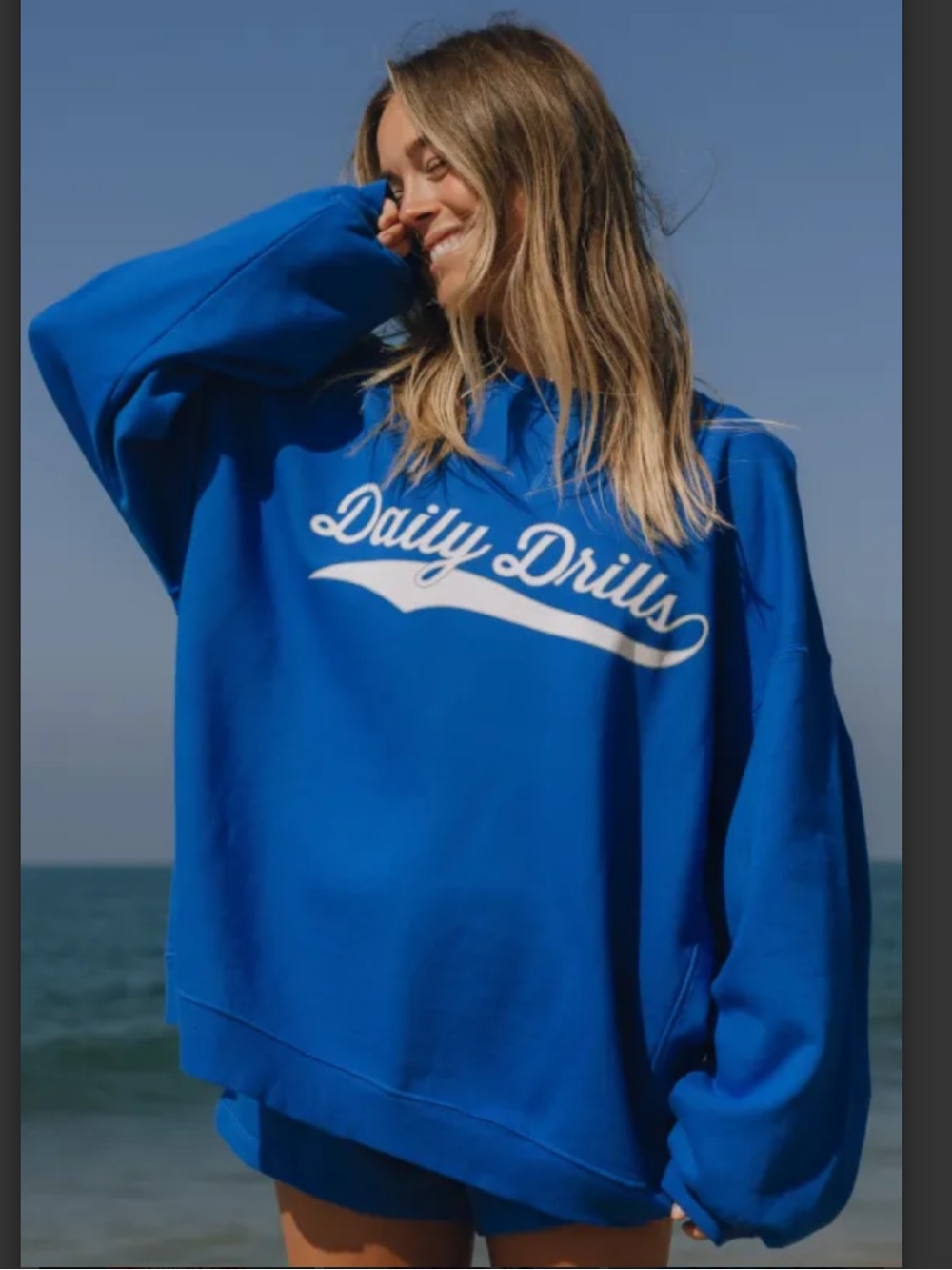Daily Drills crew & shorts set S/XS